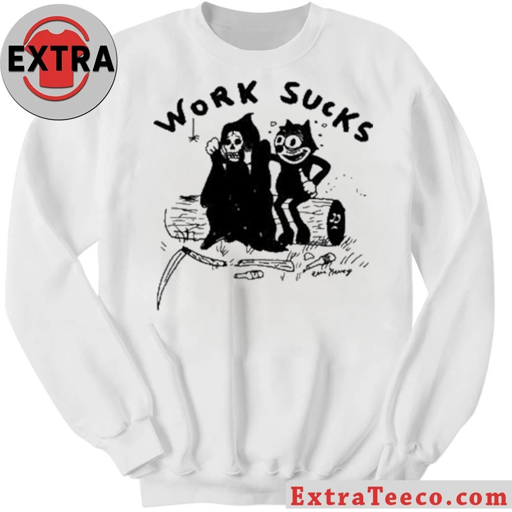 Official Heavyslime Work Sucks Eric Kenney Shirt