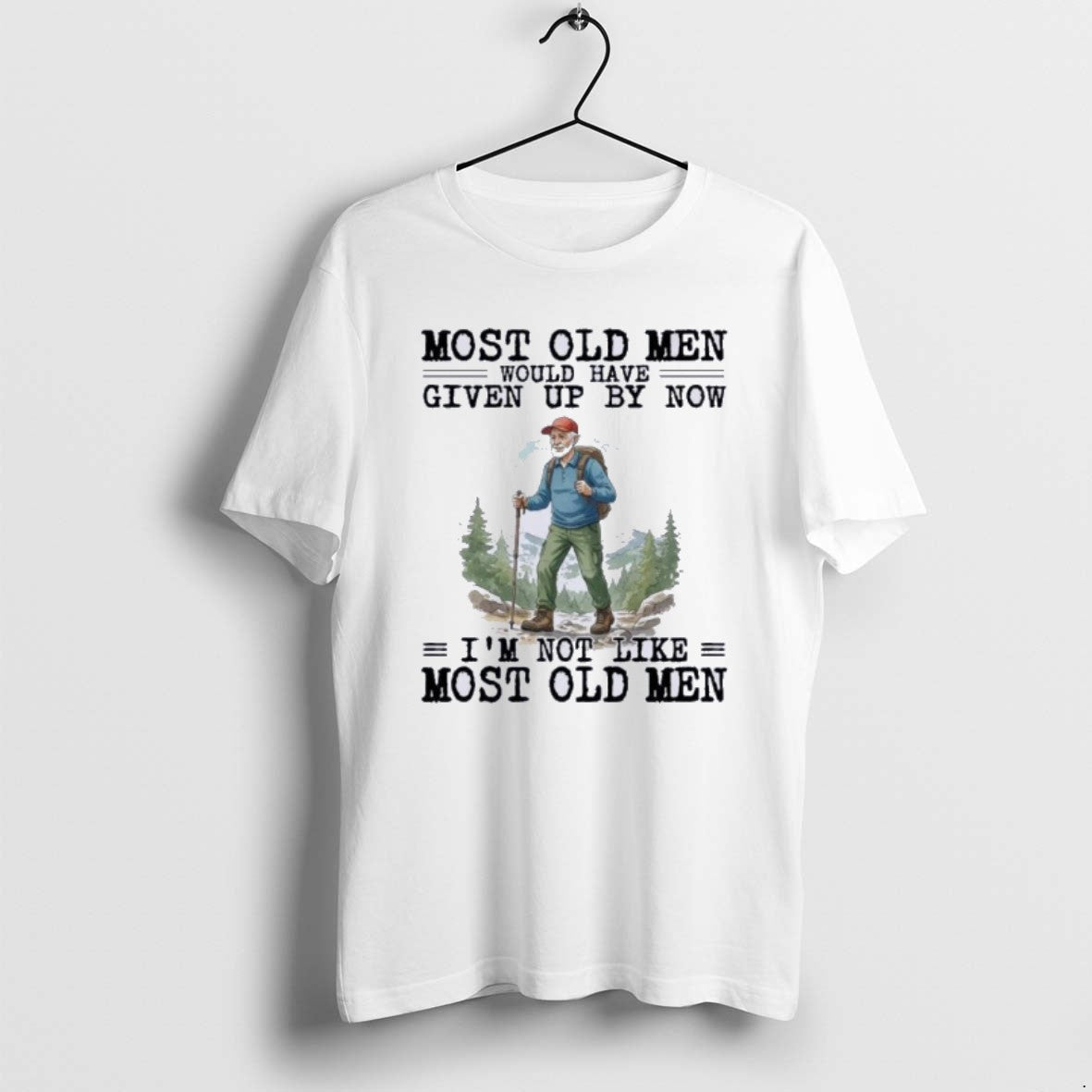 Official Hiking Scooter Most Old Men Would Have Given Up By Now T-Shirts, Hoodie, Sweatshirt | PodTeesHub.com