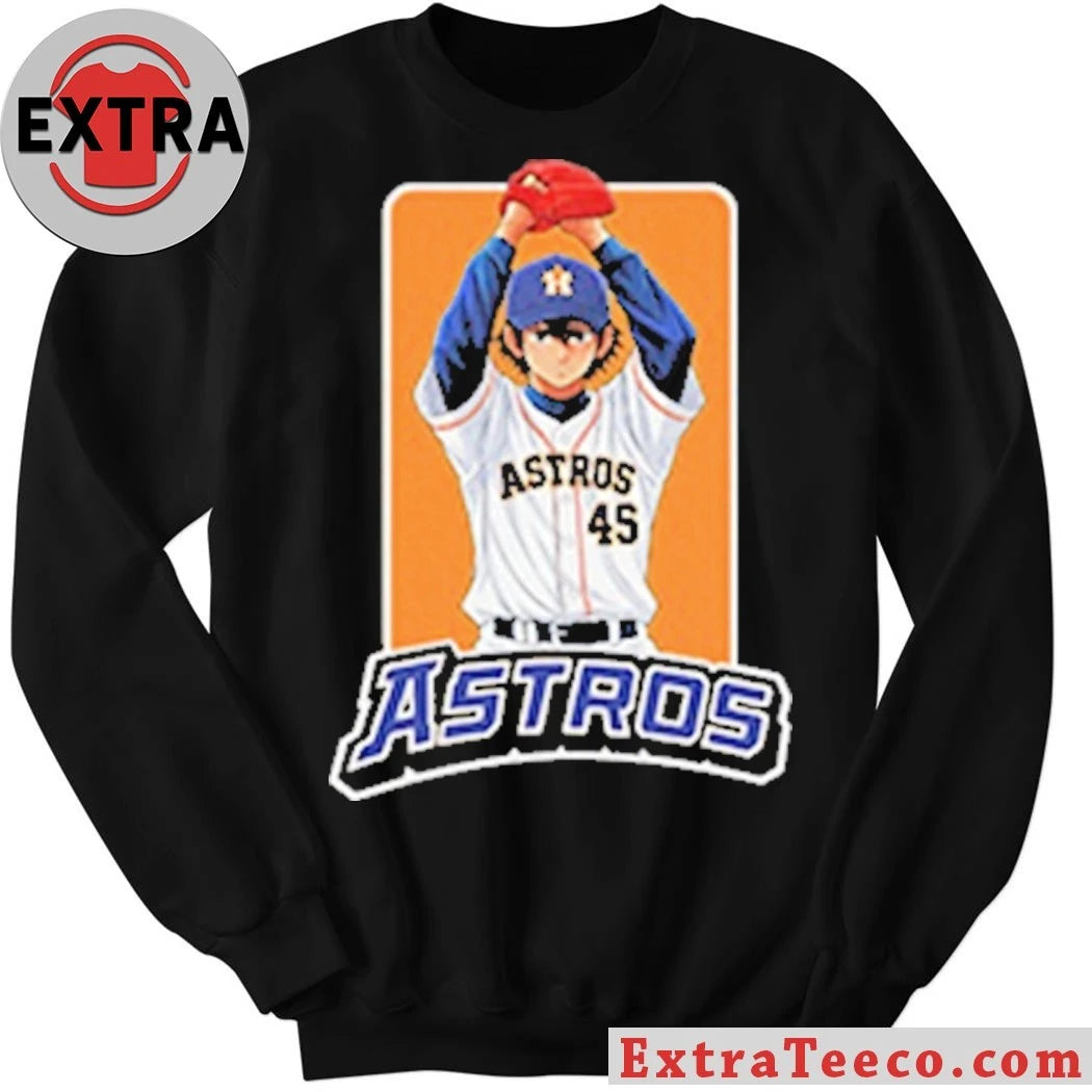 Official Houston Astros Tiny Turnip Youth Baseball Tear Shirt