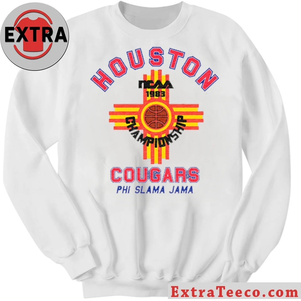 Official Houston Cougars NCAA ’83 Championship Cougars Phi Slama Jama Final Four Heritage Logo Shirt