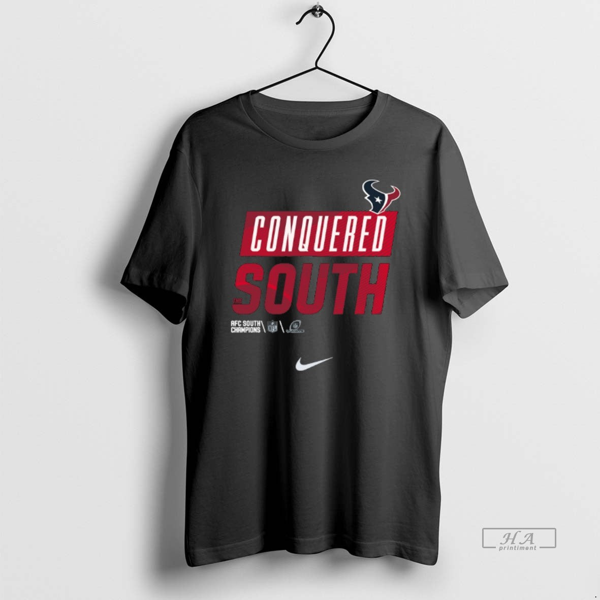 Official Houston Texans Afc South Division Champions T-Shirts, Hoodie, Sweatshirt | PodTeesHub.com