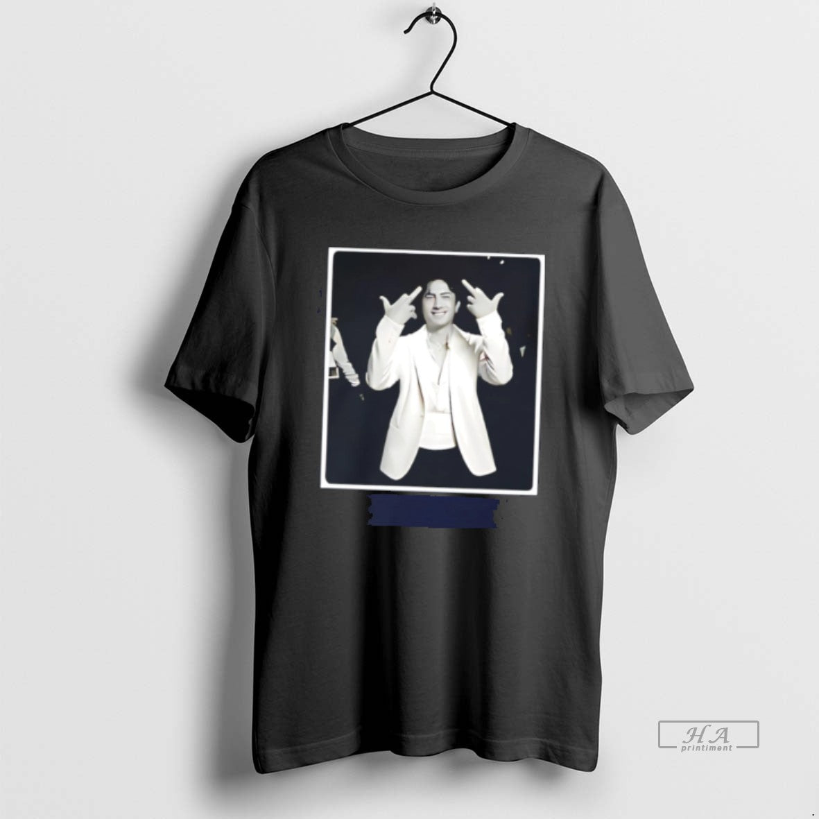 Official Hudson Williams Glambot Middle Finger Heated Rivalry Image Tee Hoodie, Sweatshirt | PodTeesHub.com