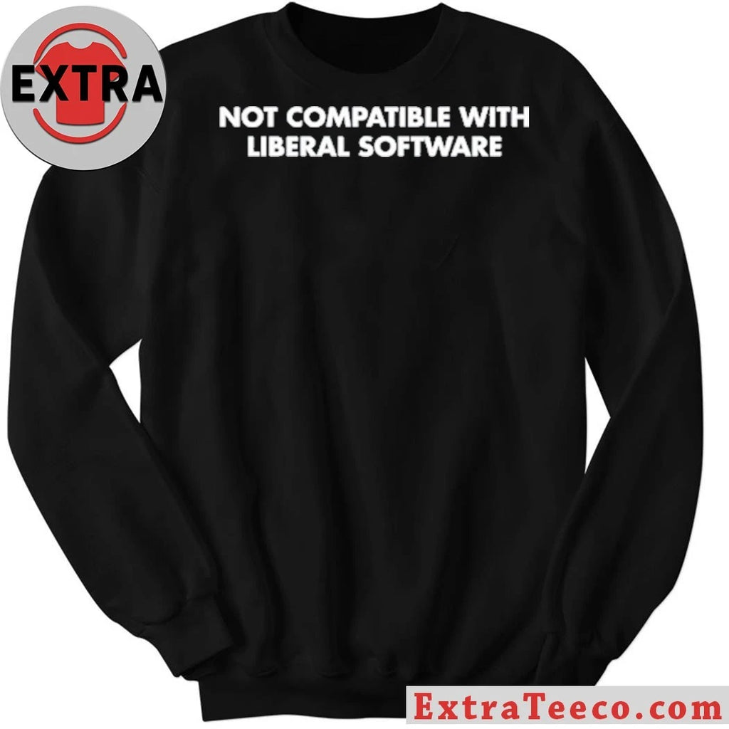 Official Hustlewithjones Not Compatible With Liberal Softwave Shirt