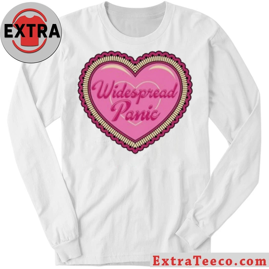 Official I Love Widespread Panic Valentine Shirt