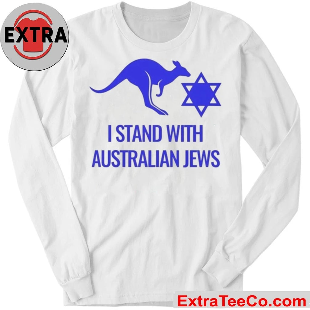 Official I Stand With Australian Jews Shirt Pray For Australia Logo Shirt