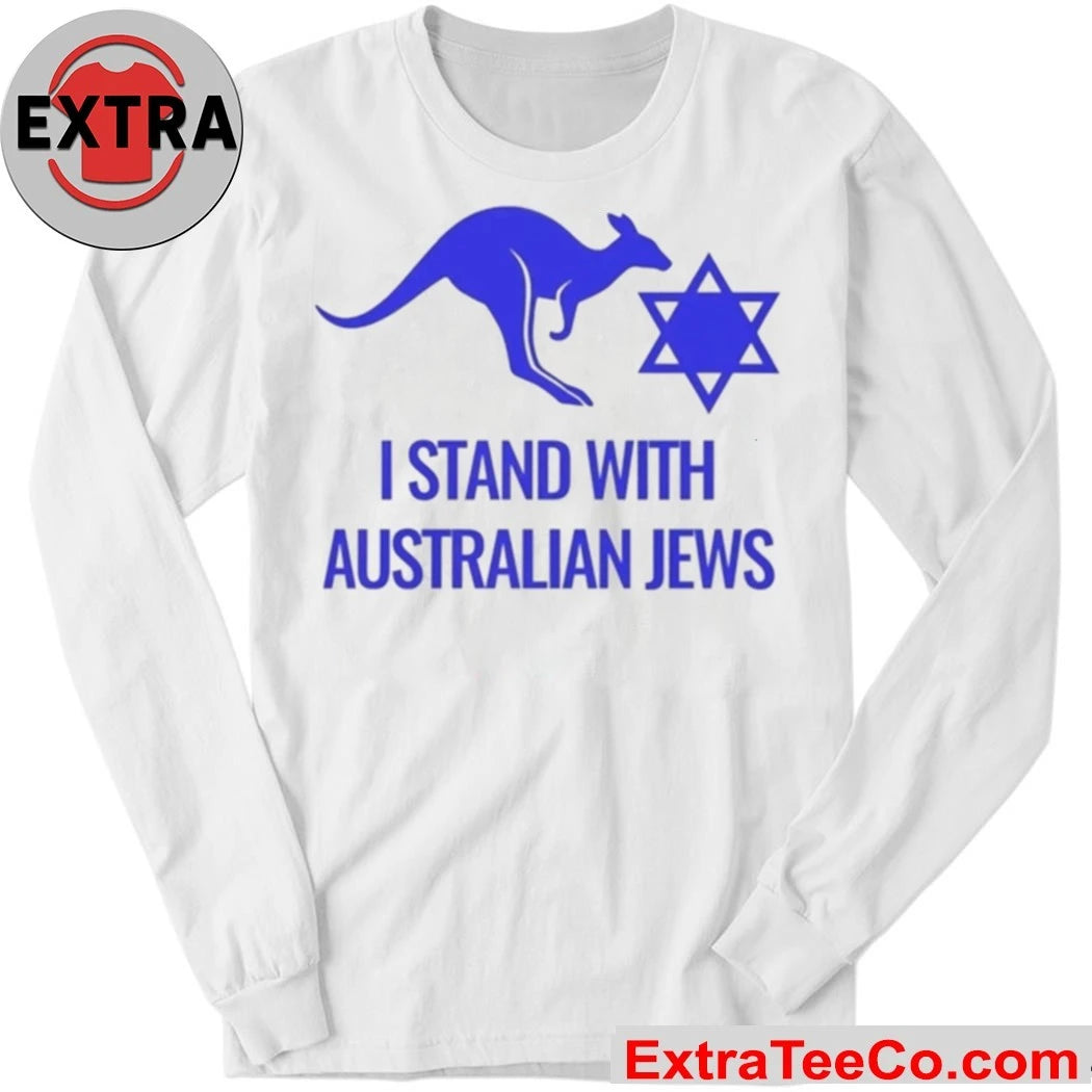Official I Stand With Australian Jews Shirt Pray For Australia Logo Shirt