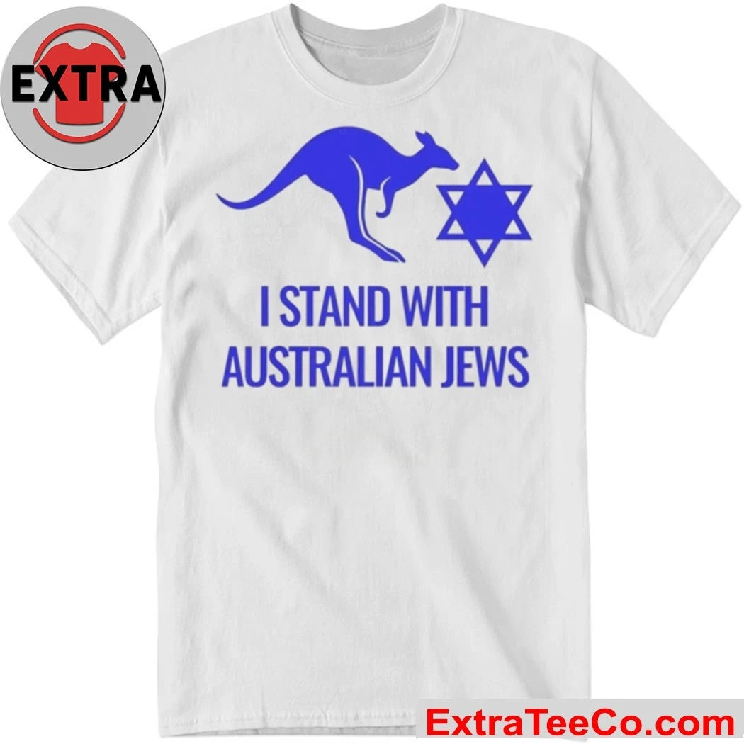 Official I Stand With Australian Jews Shirt Pray For Australia Logo Shirt