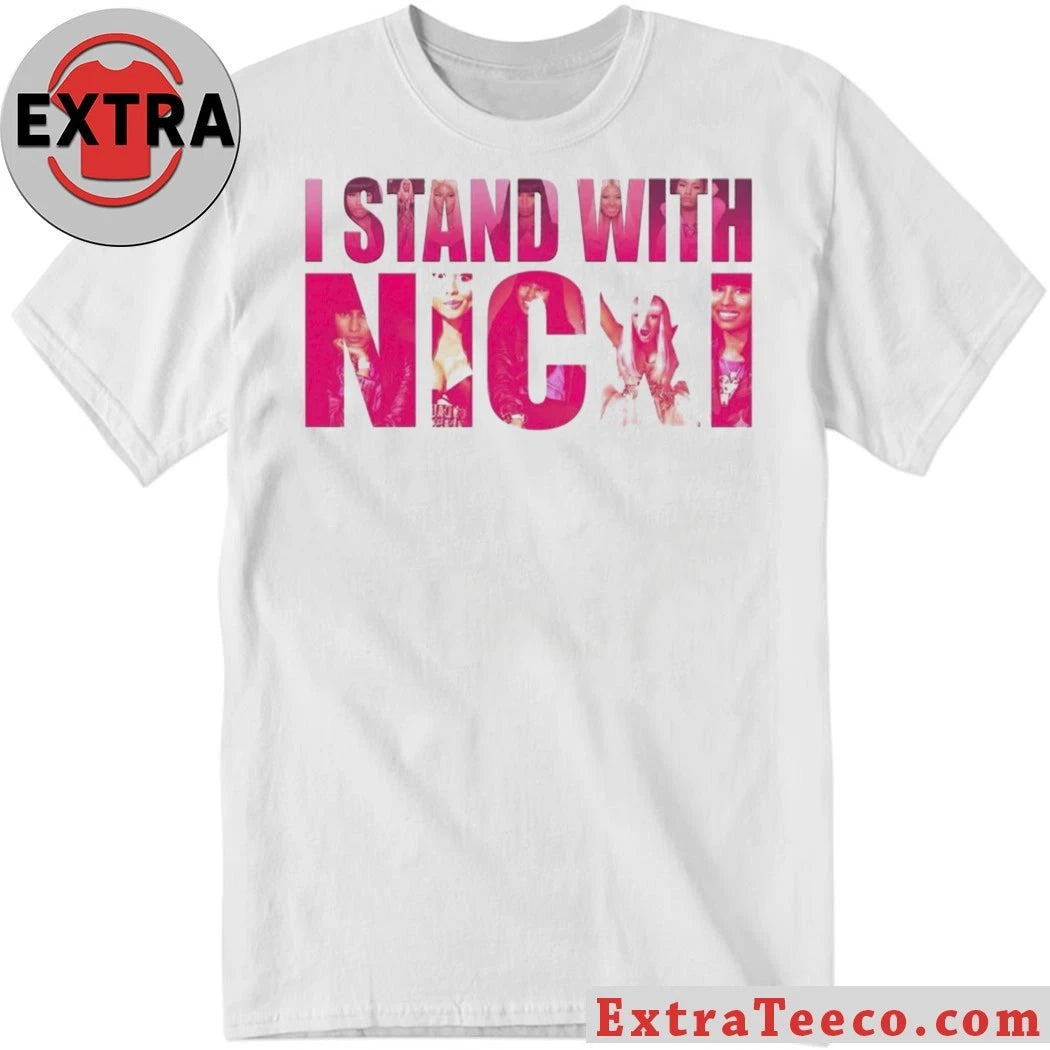 Official I Stand With Nicki 2026 T-Shirt