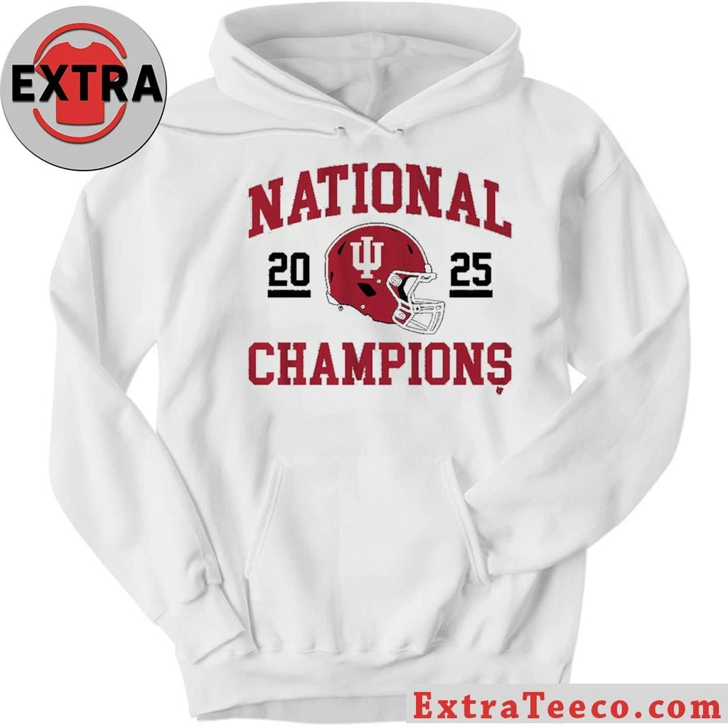 Official Indiana Football 2025 CFP National Champions Helmet Shirt