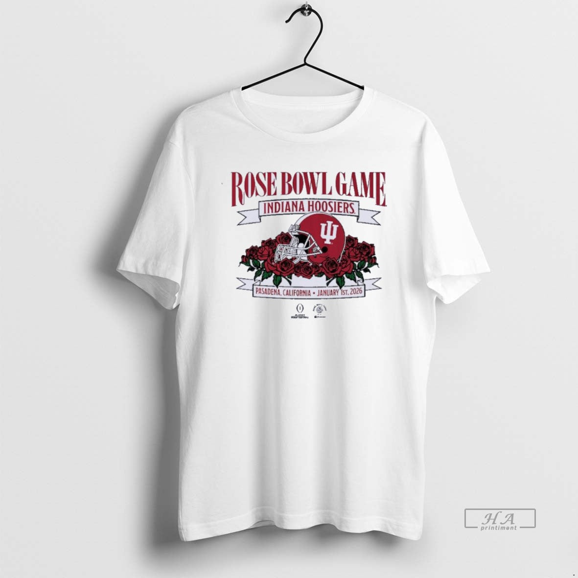 Official Indiana Football 2025 Rose Bowl Game Jan 1st Pasadena Ca T-Shirts, Hoodie, Sweatshirt | PodTeesHub.com