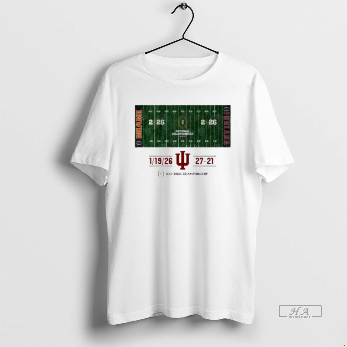 Official Indiana Football Cfp National Champions Field T-Shirts, Hoodie, Sweatshirt | PodTeesHub.com