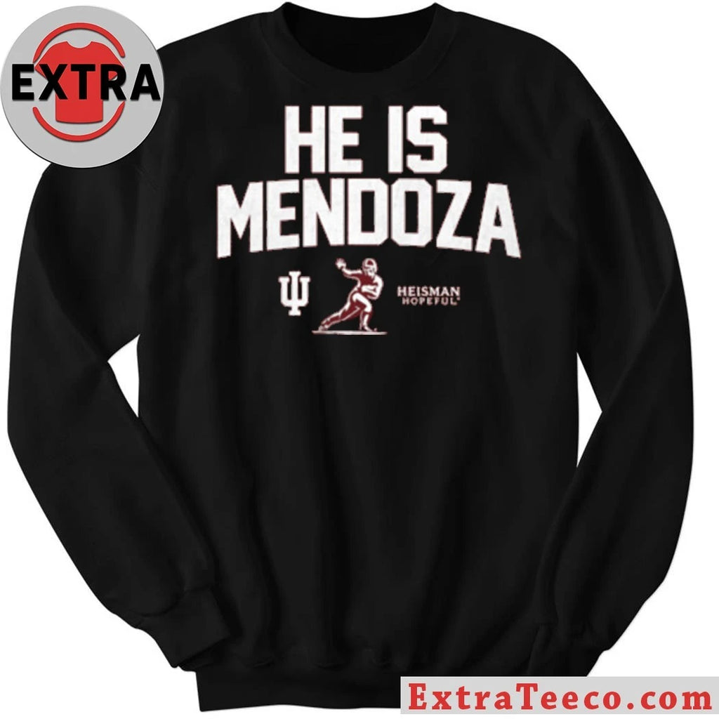 Official Indiana He Is Mendoza Heisman Hopeful 2026 T-Shirt