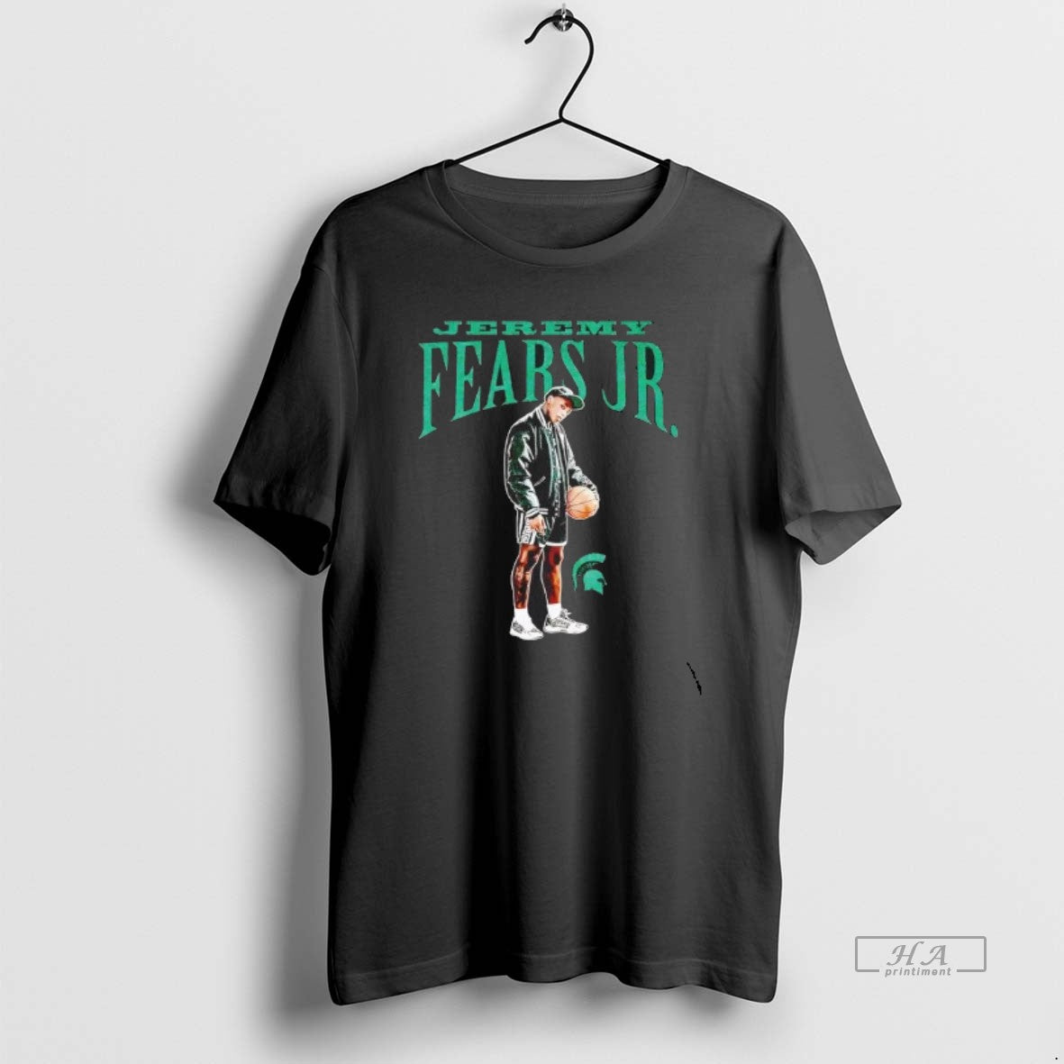 Official Jeremy Fears Old School Portrait Michigan State Spartans T-Shirts, Hoodie, Sweatshirt | PodTeesHub.com