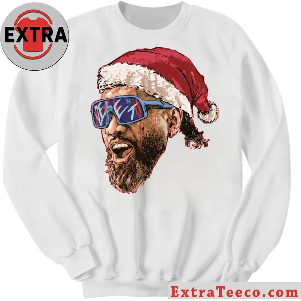 Official Jey Uso YEET Santa Hat T-Shirt