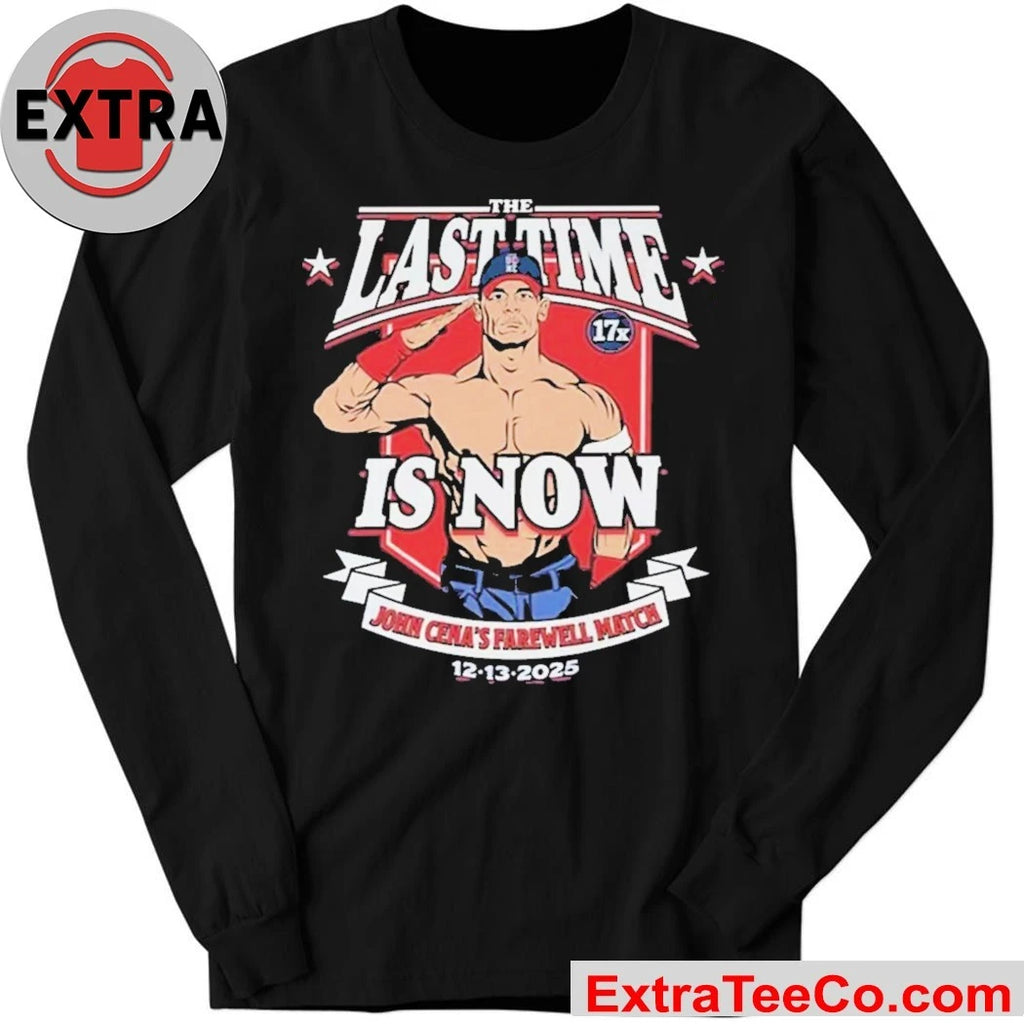 Official John Cena The Last Time Is Now Farewell Match in Washington DC Dec 13 2025 Saturday Night’s Main Event in Washington, D.C Shirt