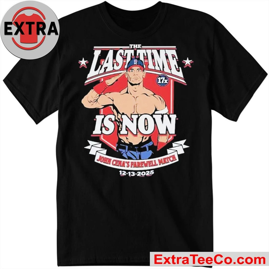 Official John Cena The Last Time Is Now Farewell Match in Washington DC Dec 13 2025 Saturday Night’s Main Event in Washington, D.C Shirt