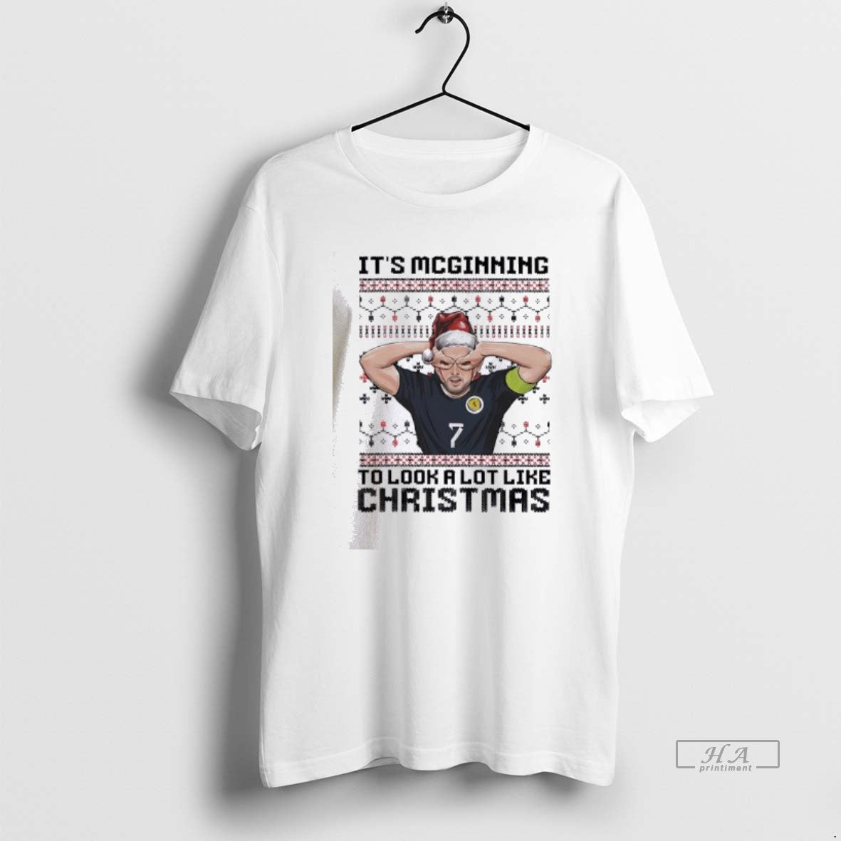 Official John Mcginn Its Mcginning To Look A Lot Like Christmas T-Shirts, Hoodie, Sweatshirt | PodTeesHub.com