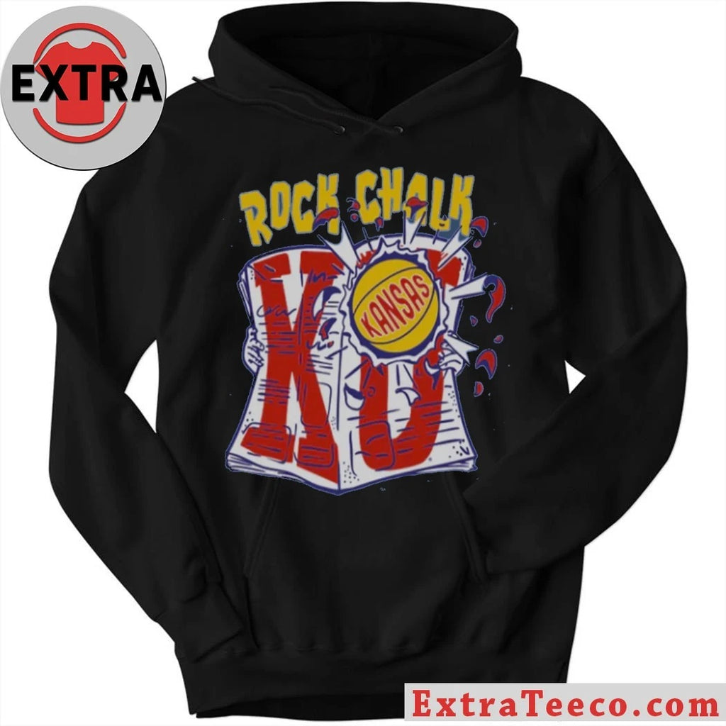 Official KU Rock Chalk Newspapers Shirt