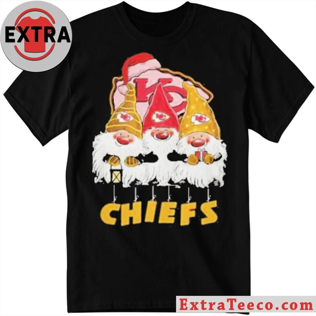 Official Kansas City Chiefs Gnomes Christmas Shirt