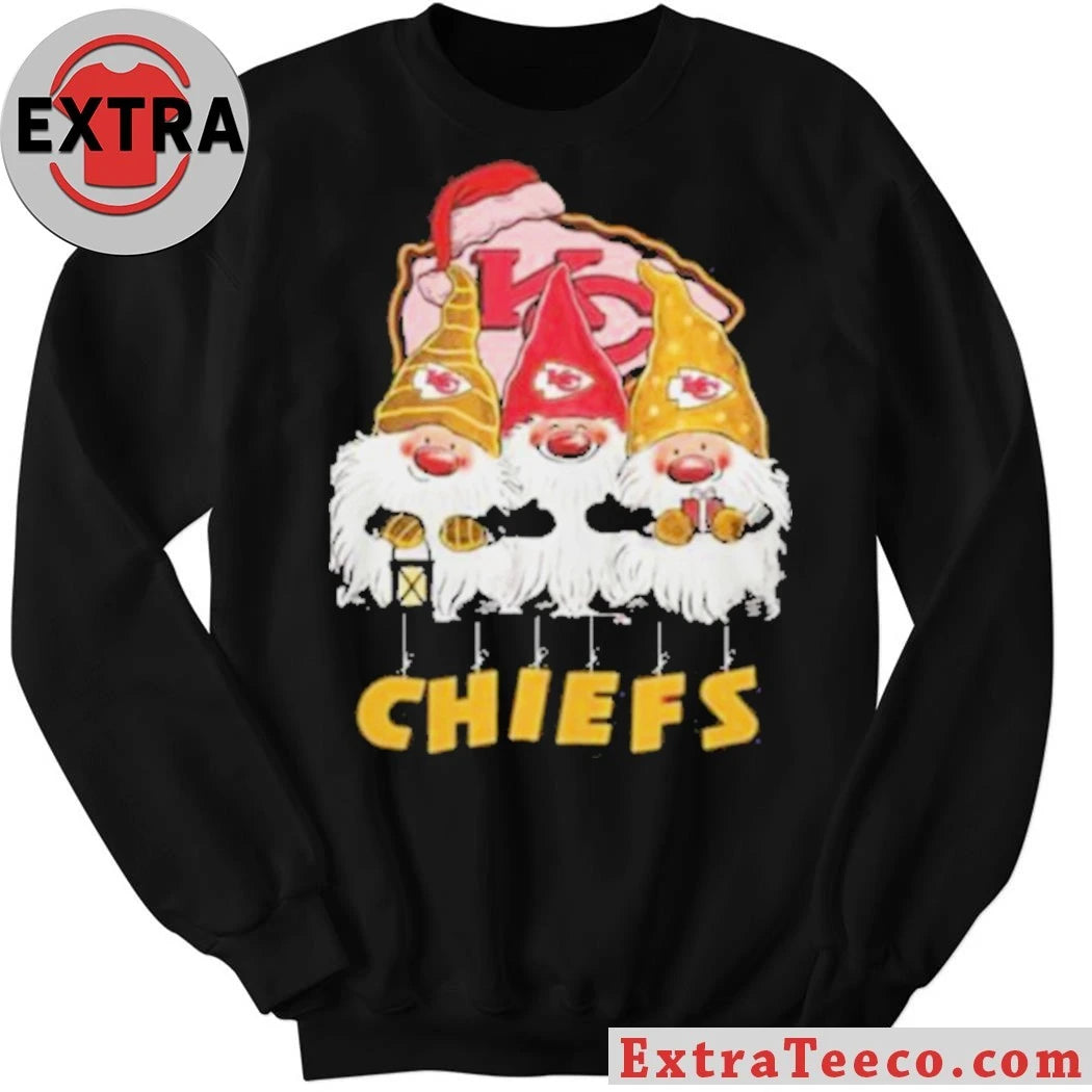Official Kansas City Chiefs Gnomes Christmas Shirt