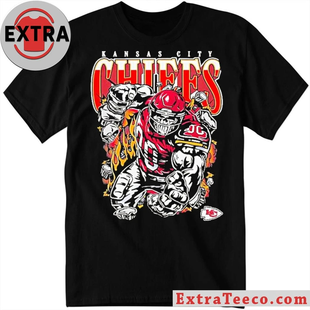 Official Kansas City Chiefs Pass Rush Tri-Blend by Fanatics Logo Shirt