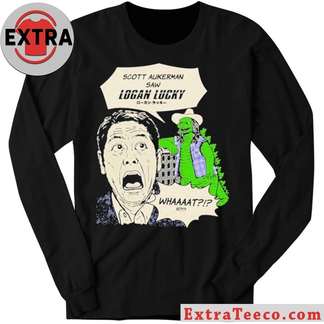Official Kinshipgoods Scott Hasn’t Seen Logan Lucky Podcast Merchandise Shirt