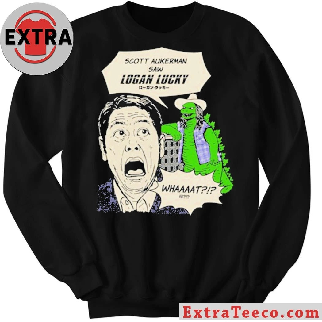 Official Kinshipgoods Scott Hasn’t Seen Logan Lucky Podcast Merchandise Shirt