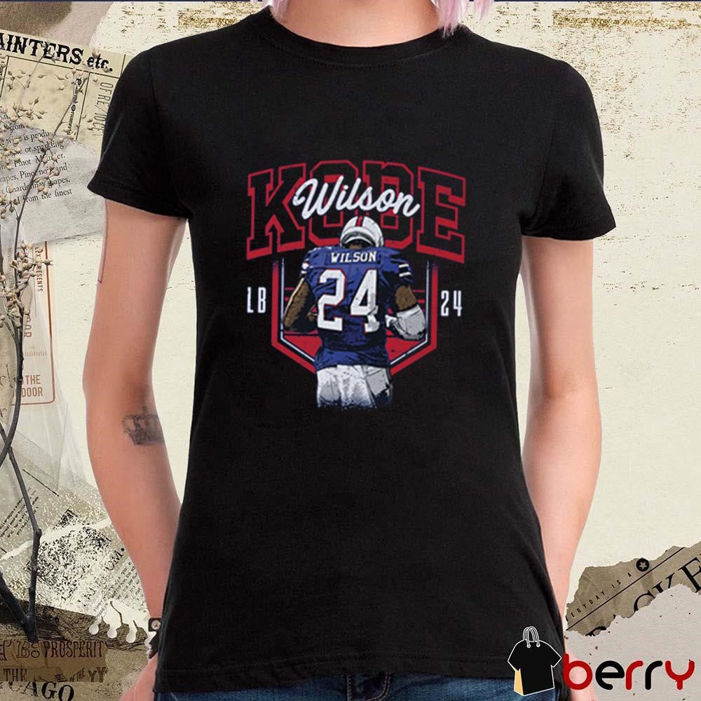 Kobe Wilson #24 College Player Name SMU Mustangs t-shirt