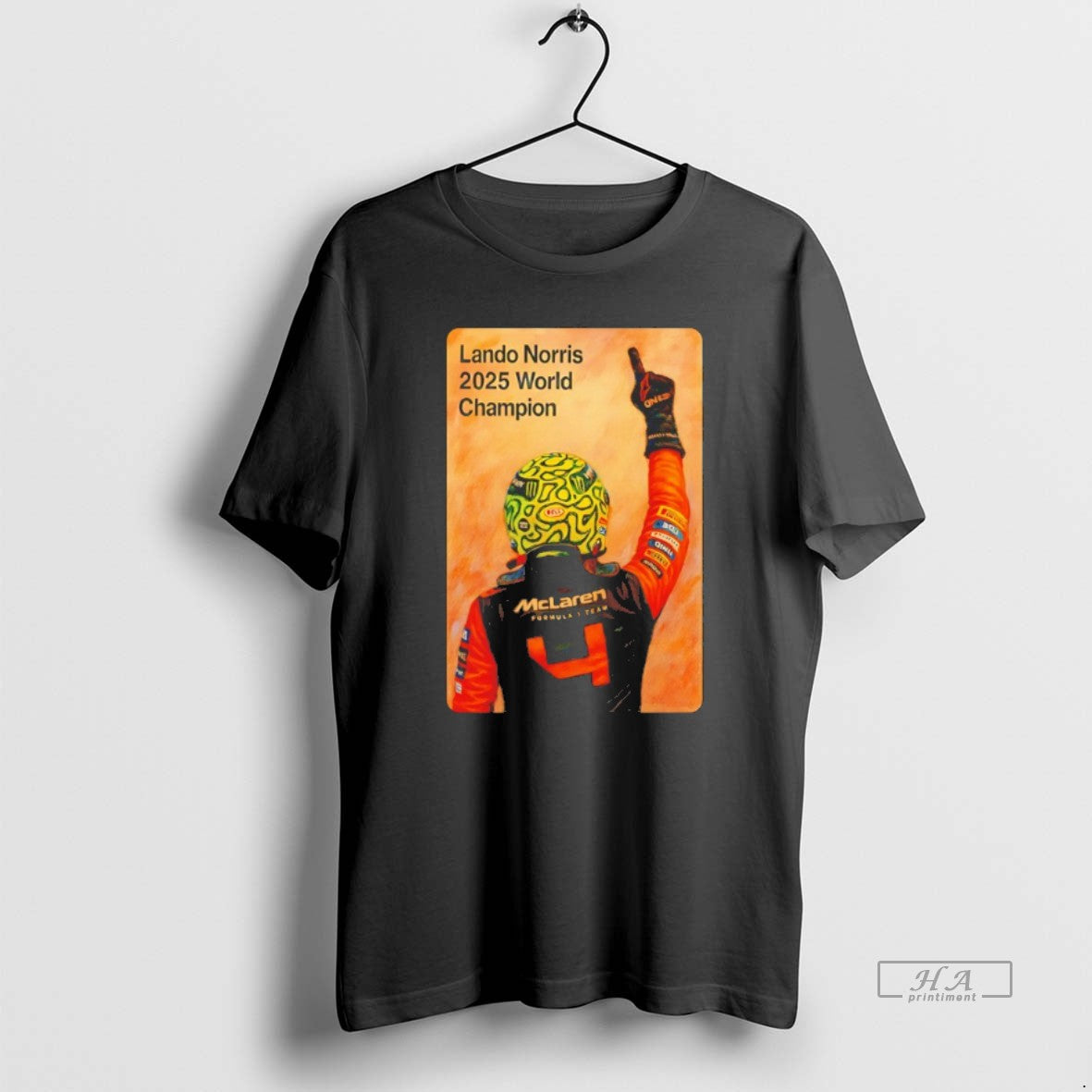 Official Lando Norris 2025 Champion F1 Victory Celebration T-Shirts, Hoodie, Sweatshirt | PodTeesHub.com