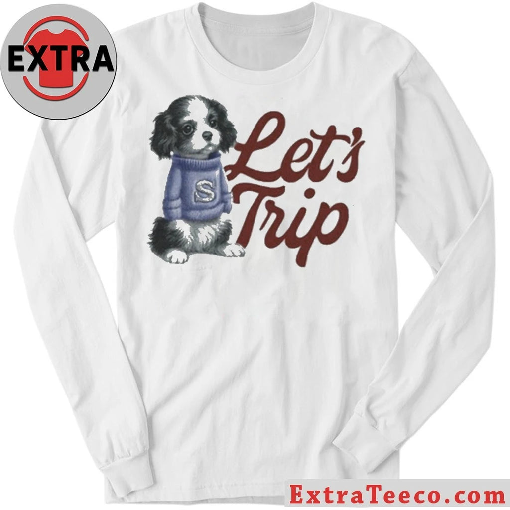 Official Let’s Trip Puppy Shirt