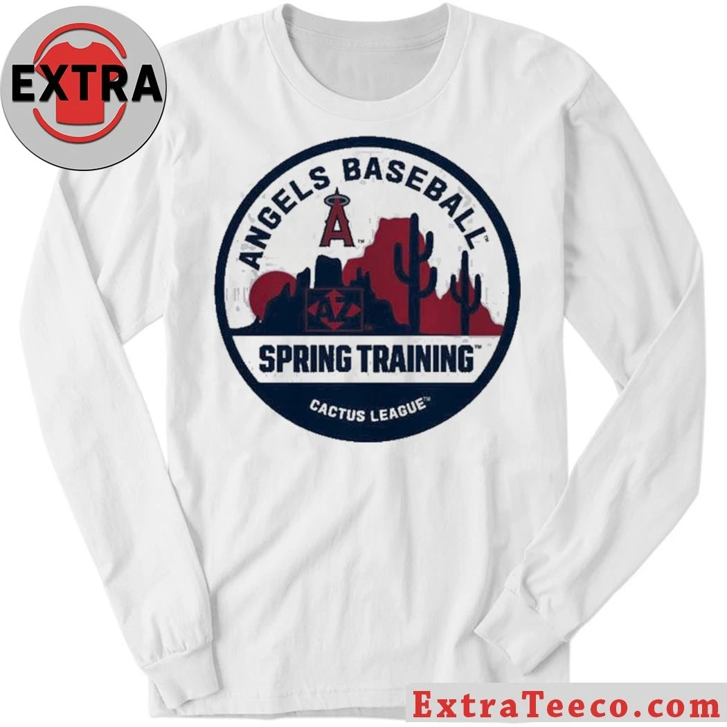 Official Los Angeles Angels Baseball Spring Training Cactus League T-Shirt