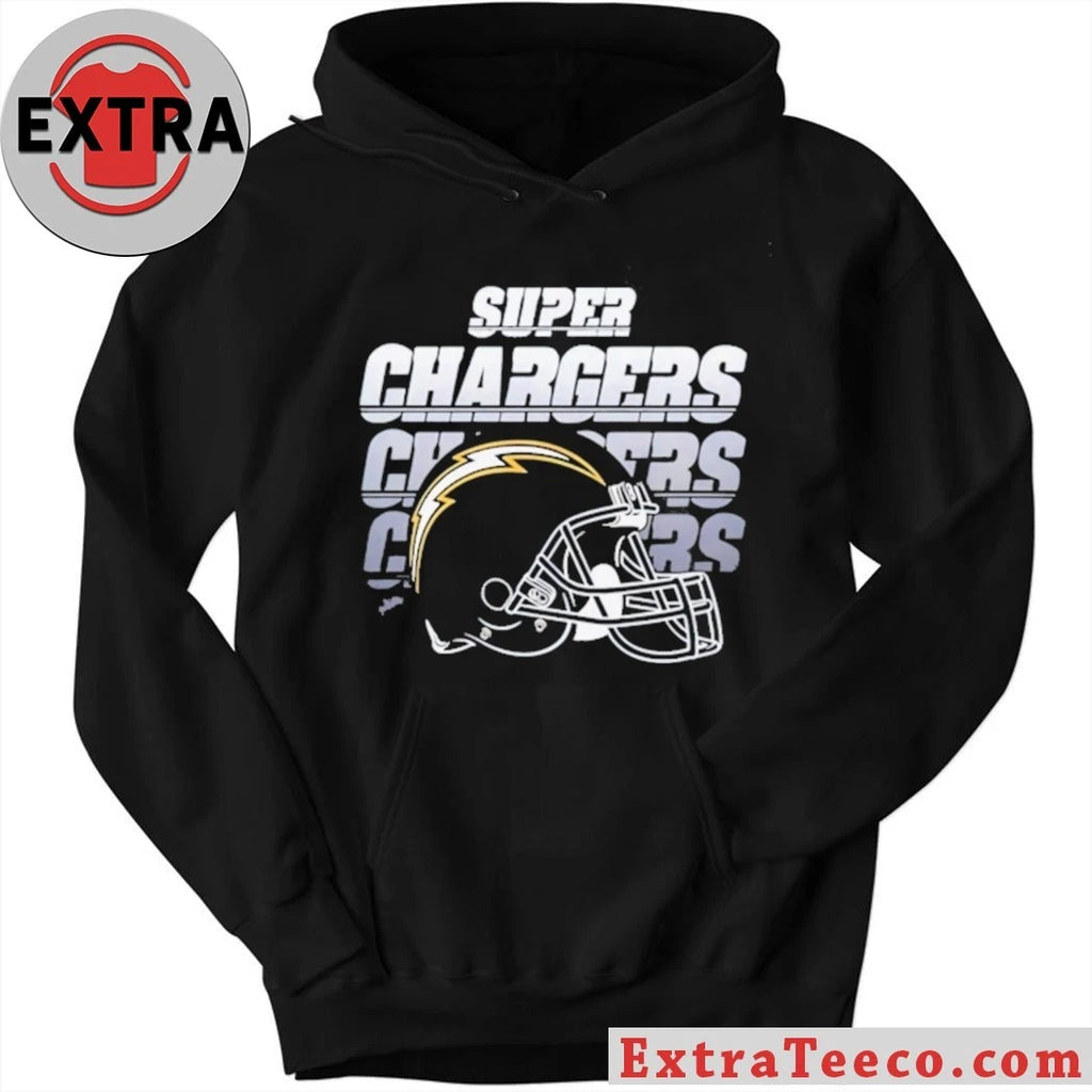 Official Los Angeles Chargers Super Chargers Helmet Shirt