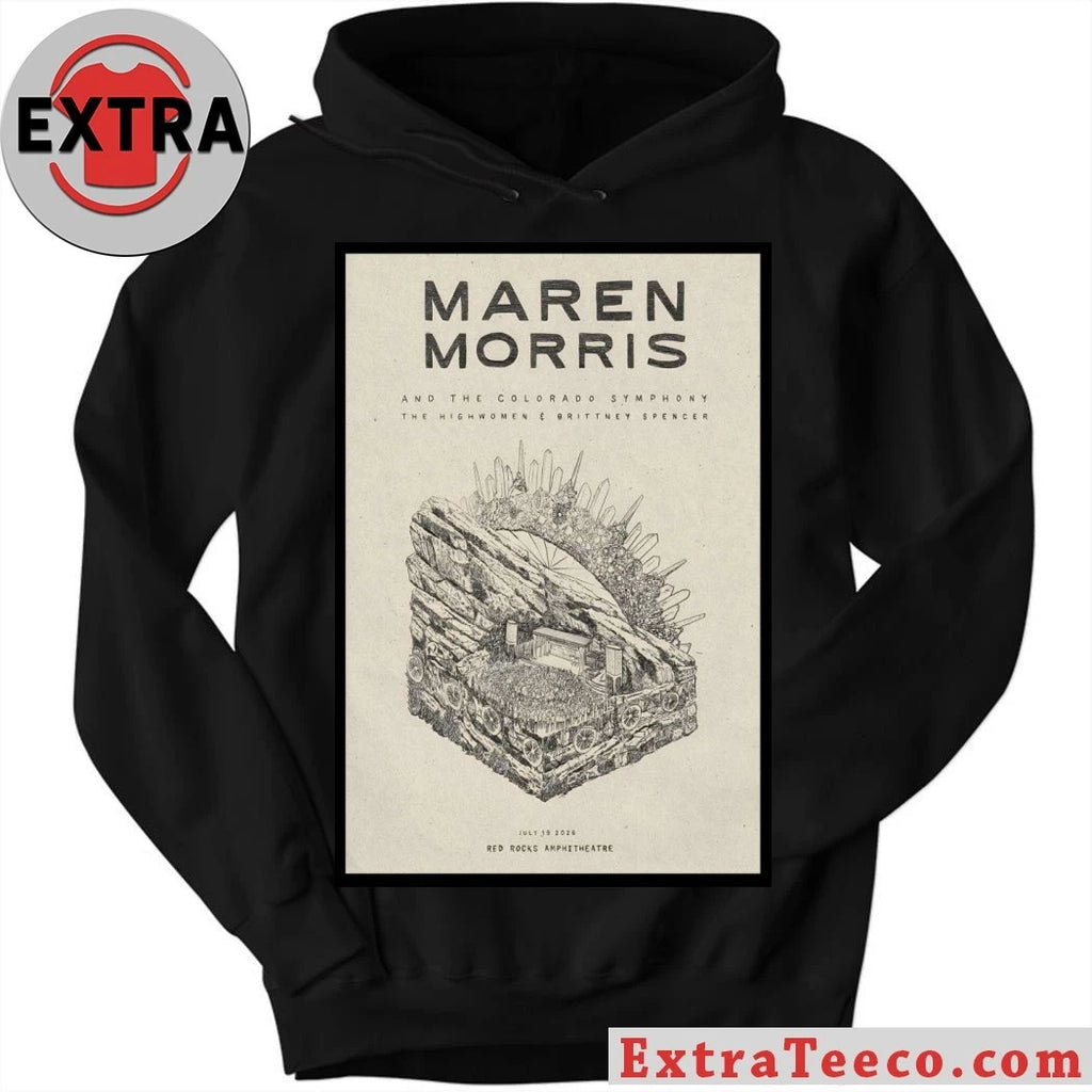 Official Maren Morris Red Rocks Amphitheatre In Morrison CO July 19 2026 Poster Shirt