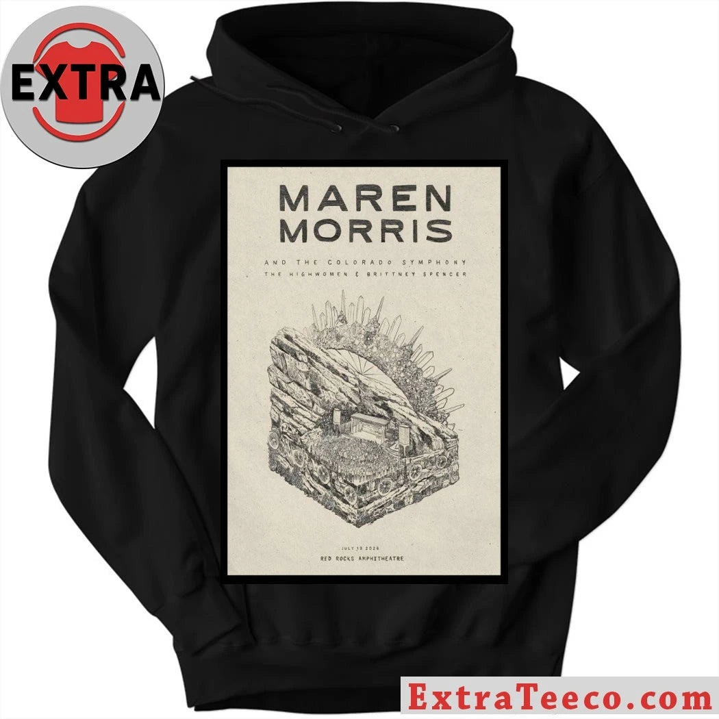 Official Maren Morris Red Rocks Amphitheatre In Morrison CO July 19 2026 Poster Shirt