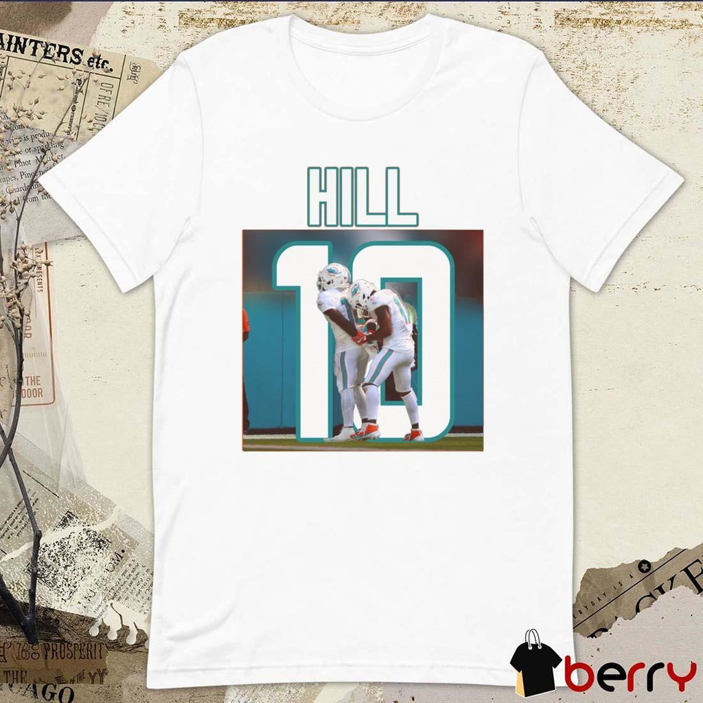 Miami Dolphins Tyreek Hill Celebrates His Touchdown By Pretending To Be Handcuffed By Team t-shirt