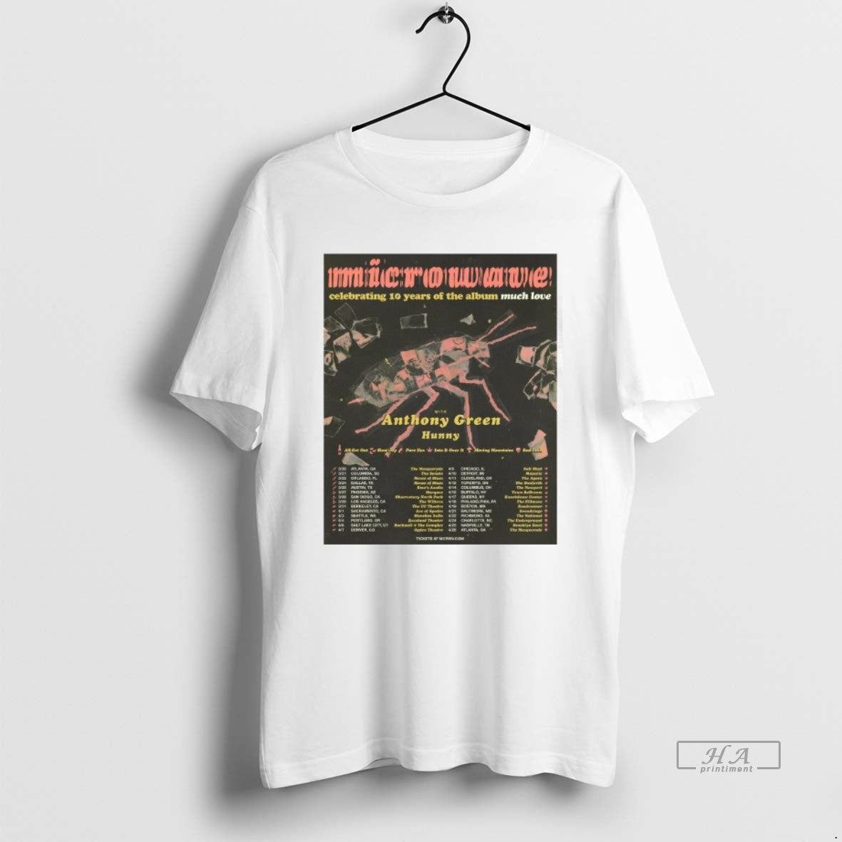 Official Microwave 10 Year Anniversary Much Love T-Shirts, Hoodie, Sweatshirt | PodTeesHub.com