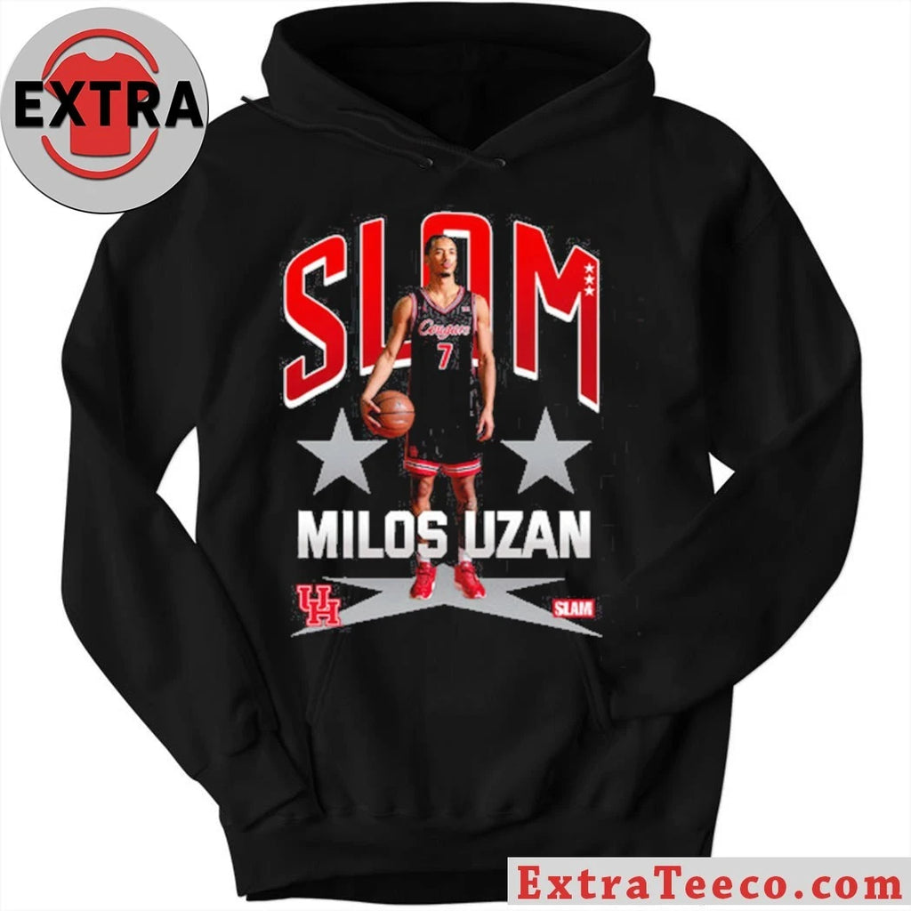 Official Milos Uzan Remix Heavy Logo Shirt