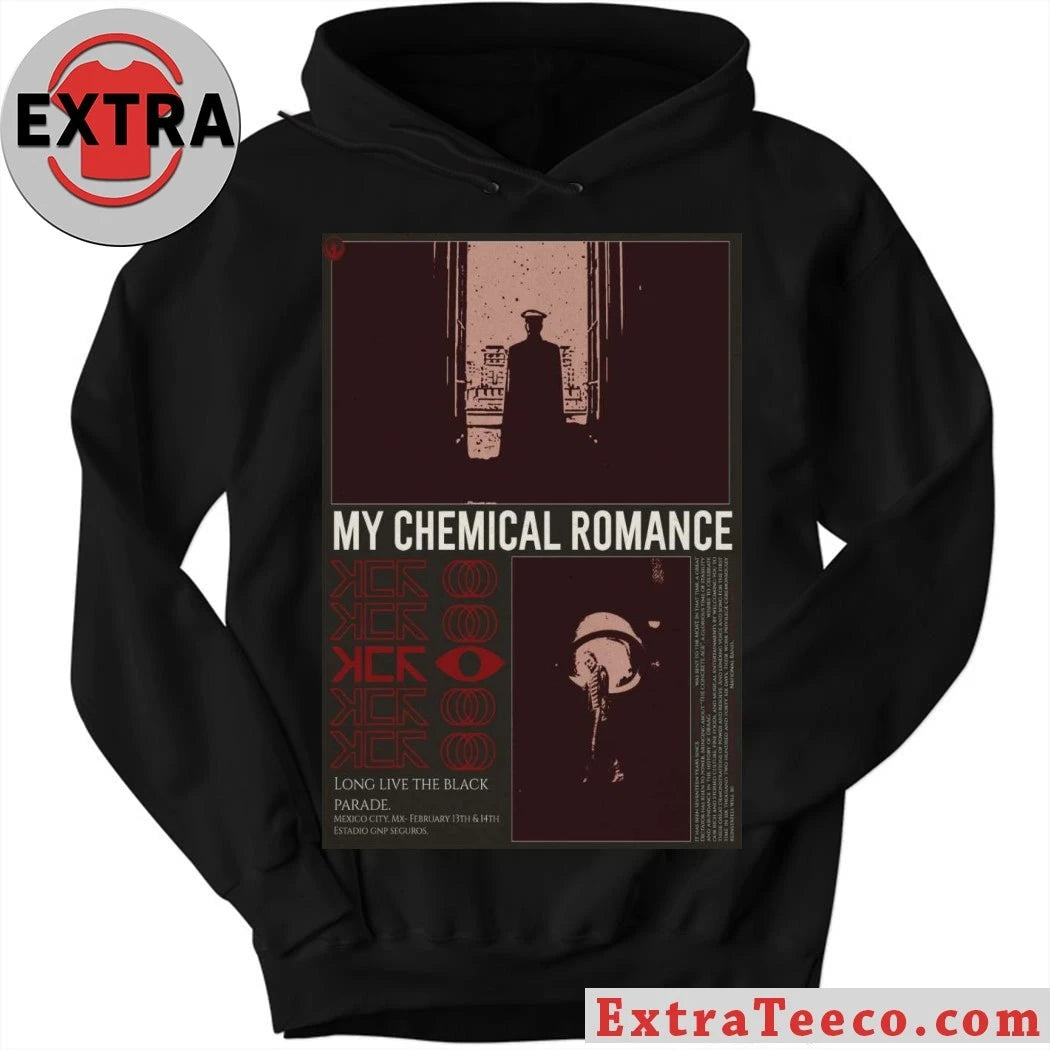 Official My Chemical Romance February 13 2026 At Estadio GNP Seguros Show Poster T-Shirt