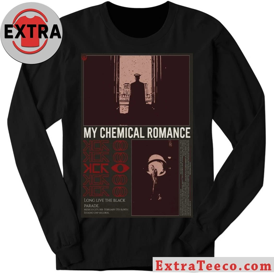 Official My Chemical Romance February 13 2026 At Estadio GNP Seguros Show Poster T-Shirt