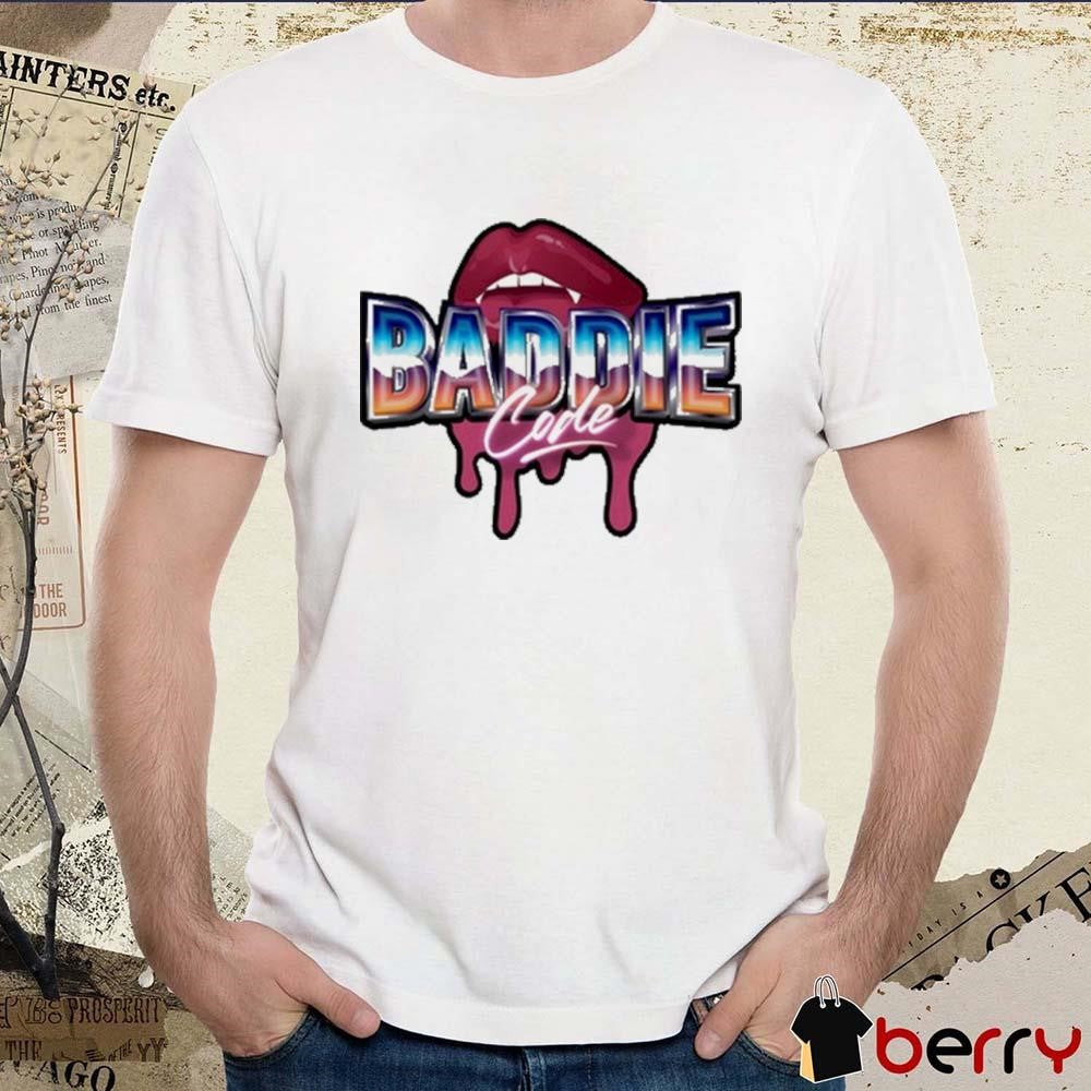 Natalie Lashes Baddie Code t-shirt