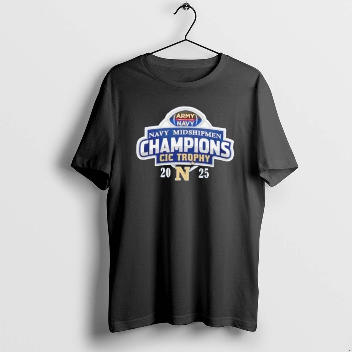 Official Navy Midshipmen 2025 Commander In Chiefs Trophy Champions T-Shirts, Hoodie, Sweatshirt | PodTeesHub.com