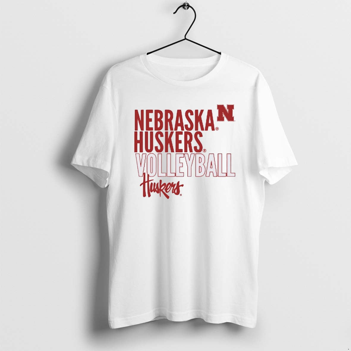 Official Nebraska Cornhuskers Volleyball Christmas T-Shirts, Hoodie, Sweatshirt | PodTeesHub.com