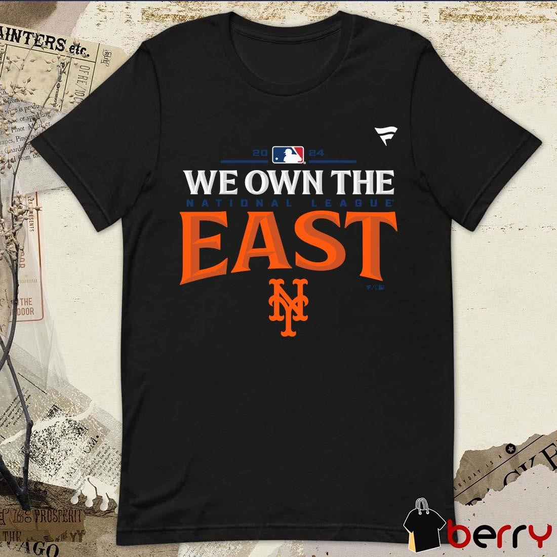 New York Mets 2024 We Own The National League East Division Champions t-shirt