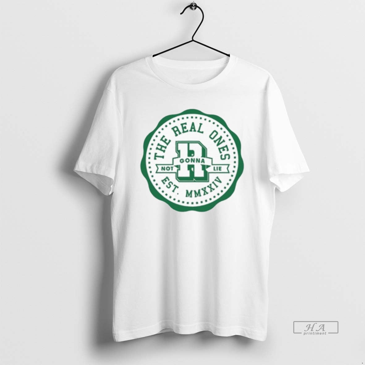 Official Not Gonna Lie The Real Ones Badge Est 2025 T-Shirts, Hoodie, Sweatshirt | PodTeesHub.com