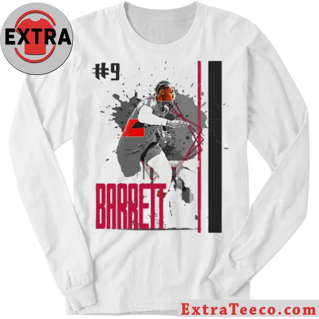Official Number 9 RJ Barrett basketball Player Raptors T-Shirt