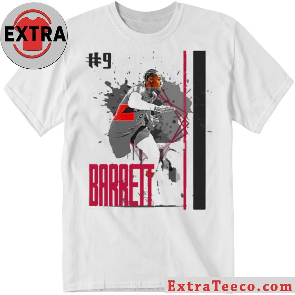 Official Number 9 RJ Barrett basketball Player Raptors T-Shirt