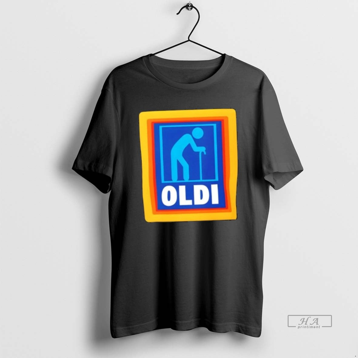 Official Oldi Funny Senior Aldi Logo Parody T-Shirts, Hoodie, Sweatshirt | PodTeesHub.com