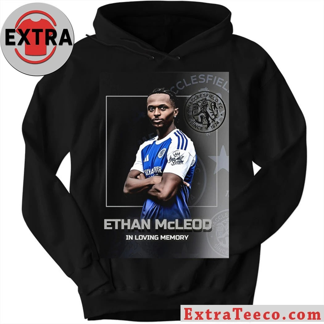 Official Obituary of footballer Ethan McLeod, who tragically passed away at the age of 21 Shirt