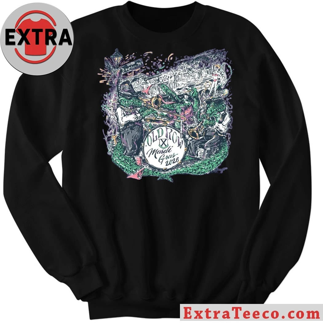 Official Old Row Mardi Gras 2026 Shirt