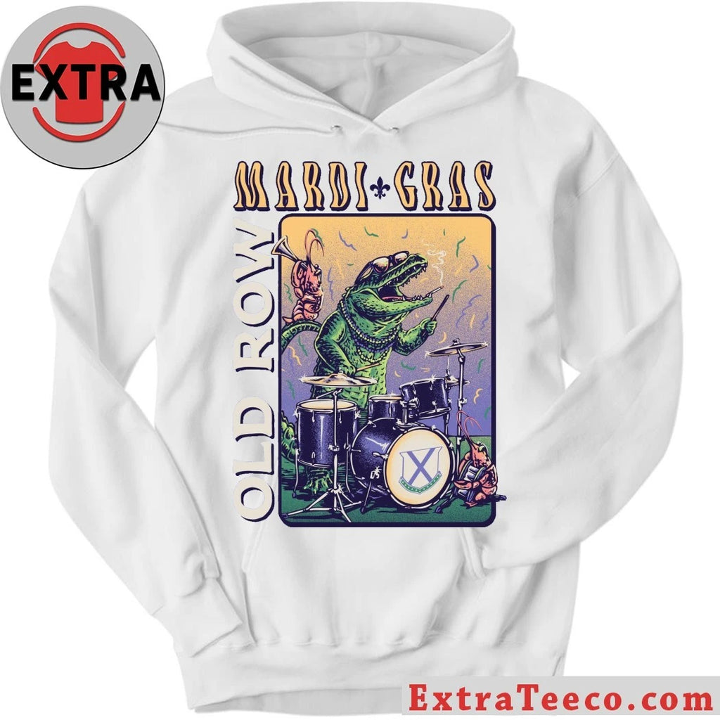 Official Old Row Mardi Gras Gator Band Shirt